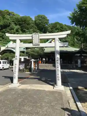 比治山神社の鳥居