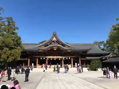 寒川神社の本殿・本堂