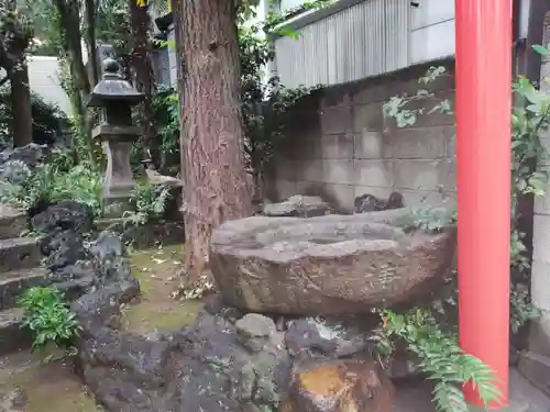  三社神社の手水舎