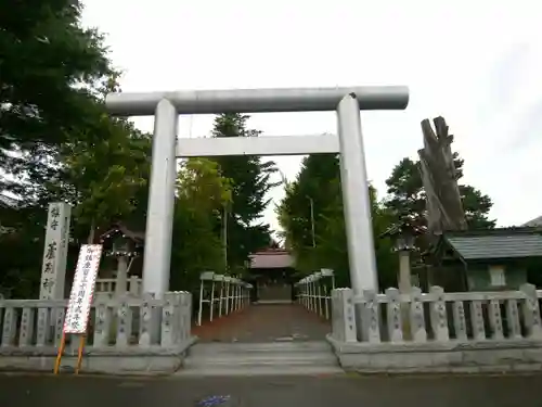 蘆別神社の鳥居