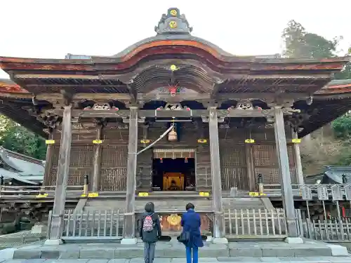 高良大社の本殿・本堂