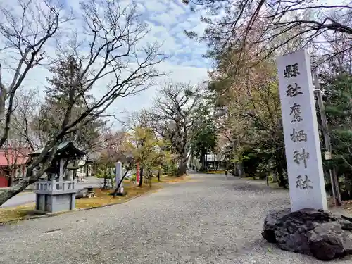 鷹栖神社の自然