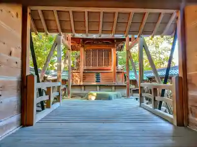 十所社の本殿・本堂