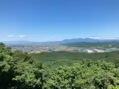 新田神社の景色