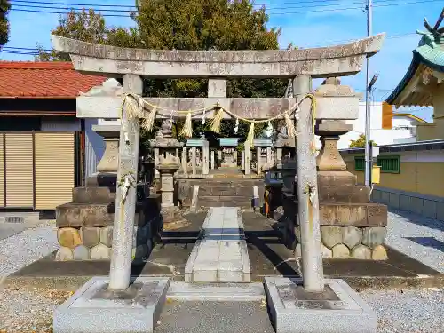 六社神社の鳥居