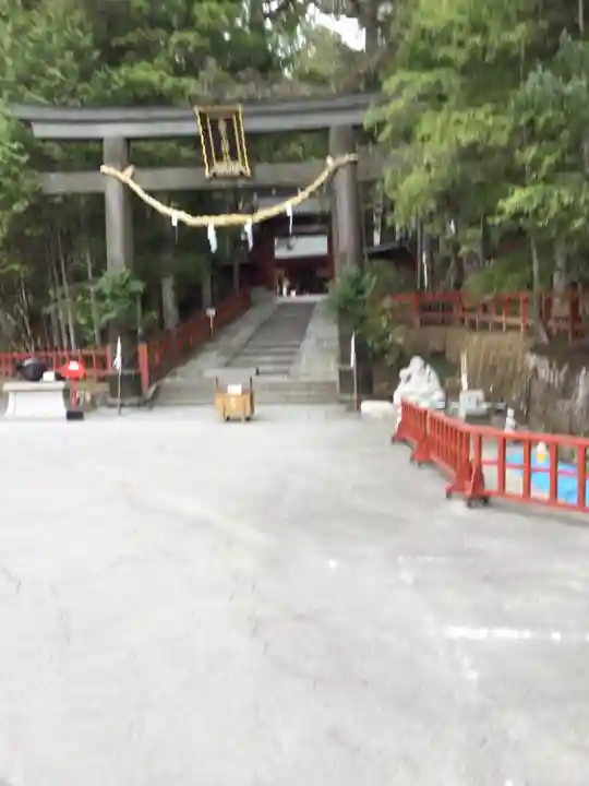 日光二荒山神社の鳥居