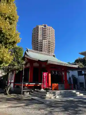 麻布氷川神社の本殿・本堂