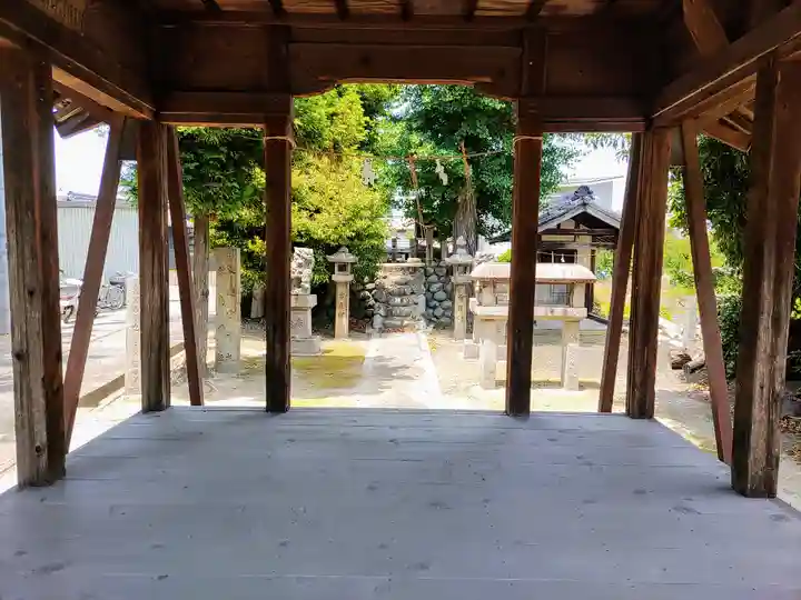 大國霊社(郷裏)の本殿・本堂
