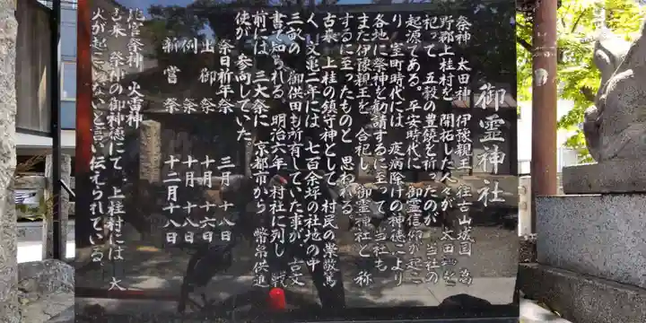 (上桂)御霊神社(京都府)
