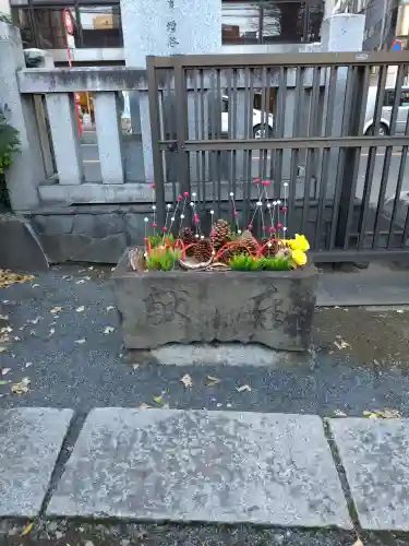 柏神社の手水舎