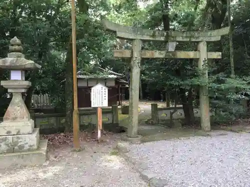 伊曽乃神社の鳥居