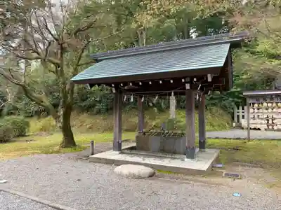 足羽神社の手水舎