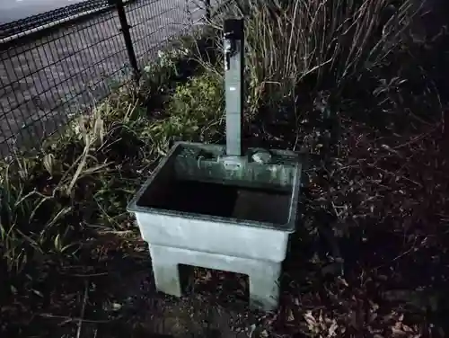 虎姫観音堂の手水舎