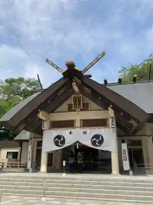帯廣神社の本殿・本堂