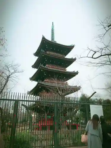 上野東照宮の塔