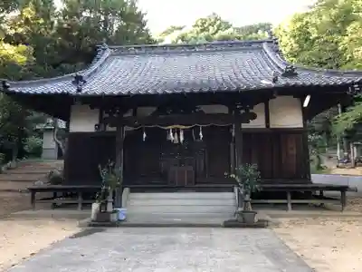 櫛梨神社の本殿・本堂
