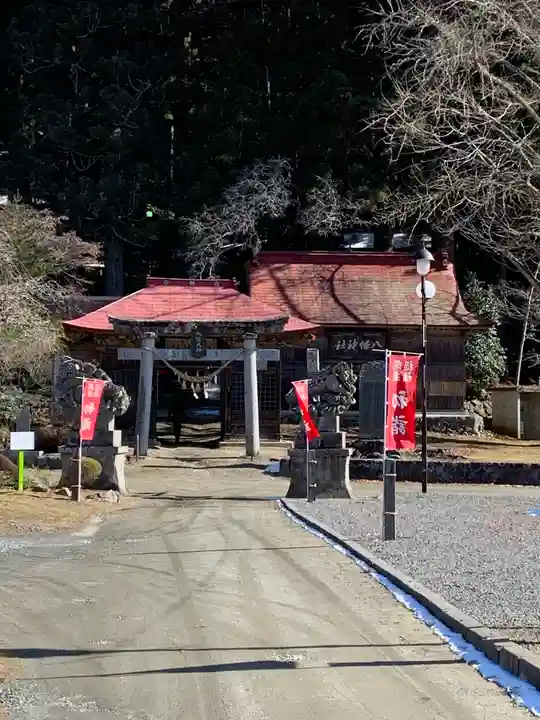 古殿八幡神社の鳥居
