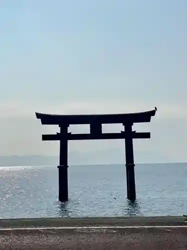 白鬚神社の鳥居