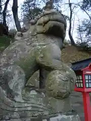 熊野神社の狛犬