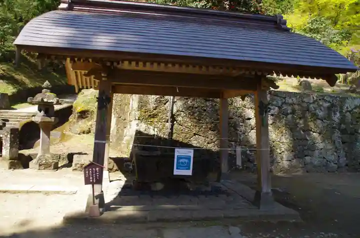 妙義神社の手水舎