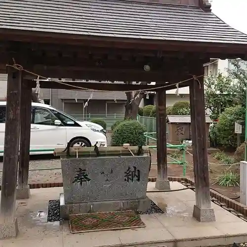 七郷神社の手水