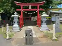 東中野熊野神社の鳥居