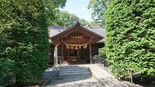 廣瀬神社の本殿