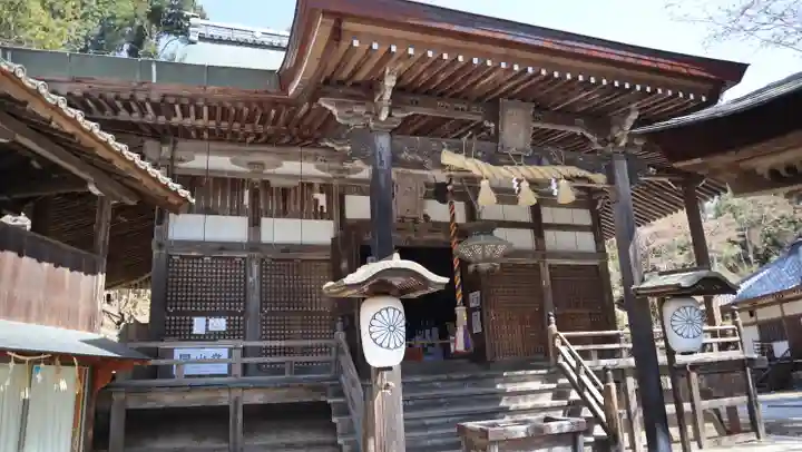 神峯山寺の本殿・本堂