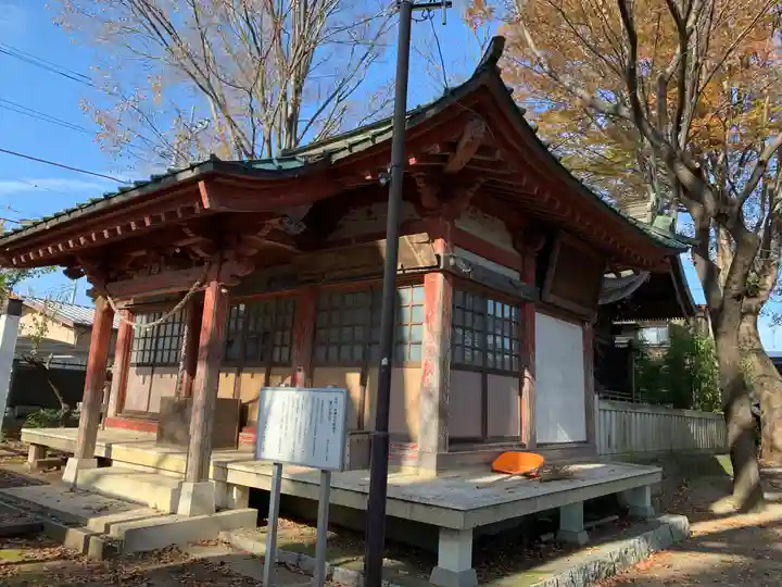 (下館)羽黒神社の本殿・本堂