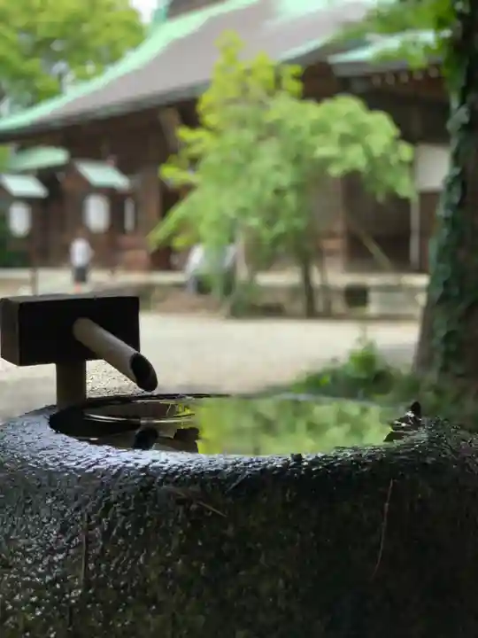 丸子神社 浅間神社の手水舎