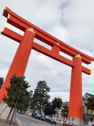 平安神宮の鳥居