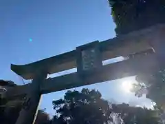 多井畑厄除八幡宮の鳥居