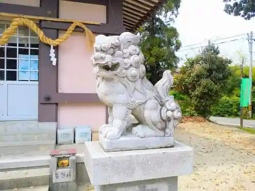 八幡社の狛犬