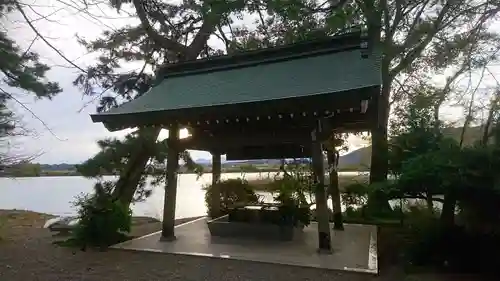 治水神社の手水