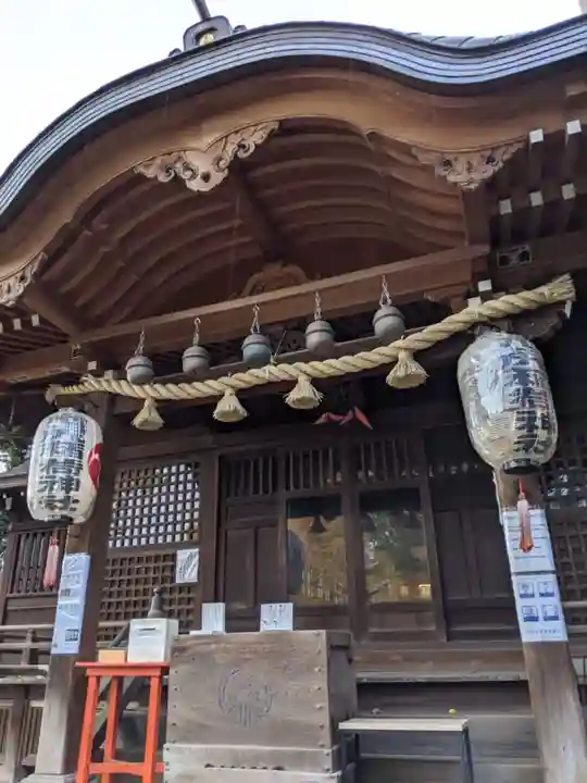 池尻稲荷神社の本殿・本堂
