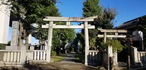 小谷野神社の鳥居