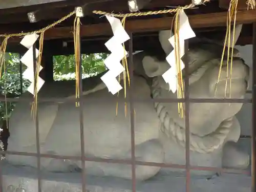 菅大臣神社の狛犬