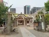 綱敷天神社の本殿・本堂