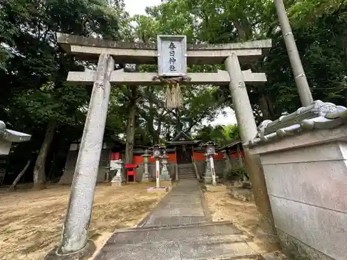 春日神社（山城町北河原古屋敷鎮座）(京都府)