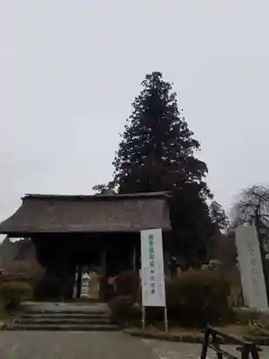 塩船観音寺の山門・神門