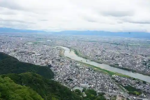 金華山御嶽神社の景色