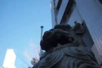 小梳神社の狛犬
