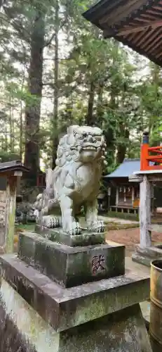 熊野神社の狛犬