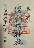 武蔵二宮 金鑚神社(埼玉県)