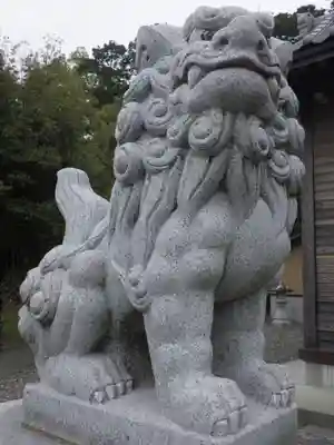 八幡神社の狛犬