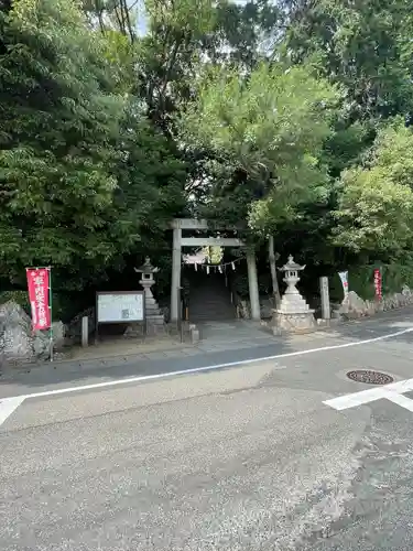 東田神明宮の鳥居