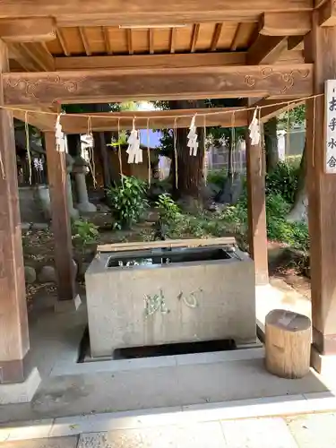 菅田天神社の手水舎