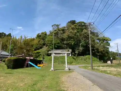 中谷神社の鳥居