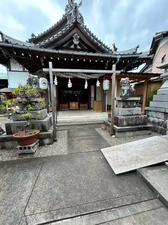 御嶽神社茅萱宮の本殿・本堂