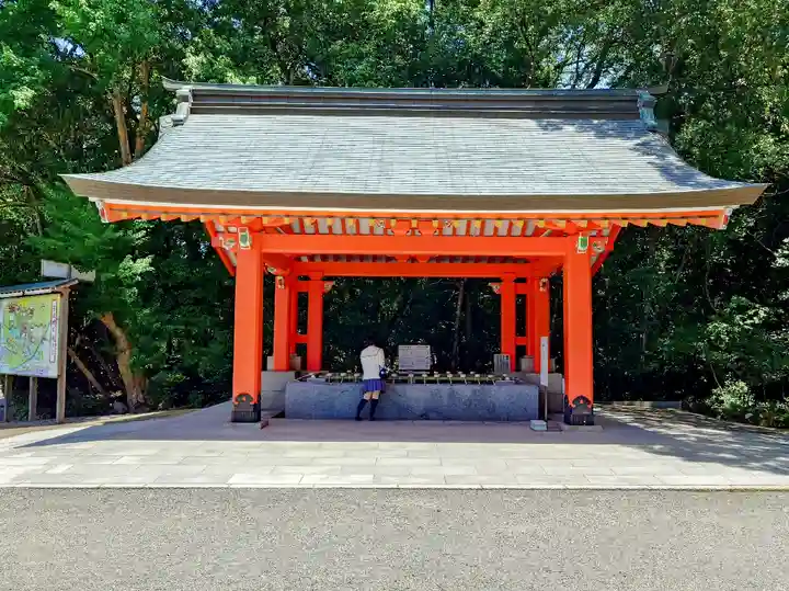 宇佐神宮の手水舎